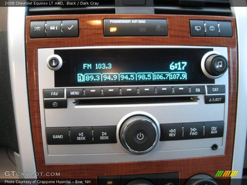 Black / Dark Gray 2008 Chevrolet Equinox LT AWD