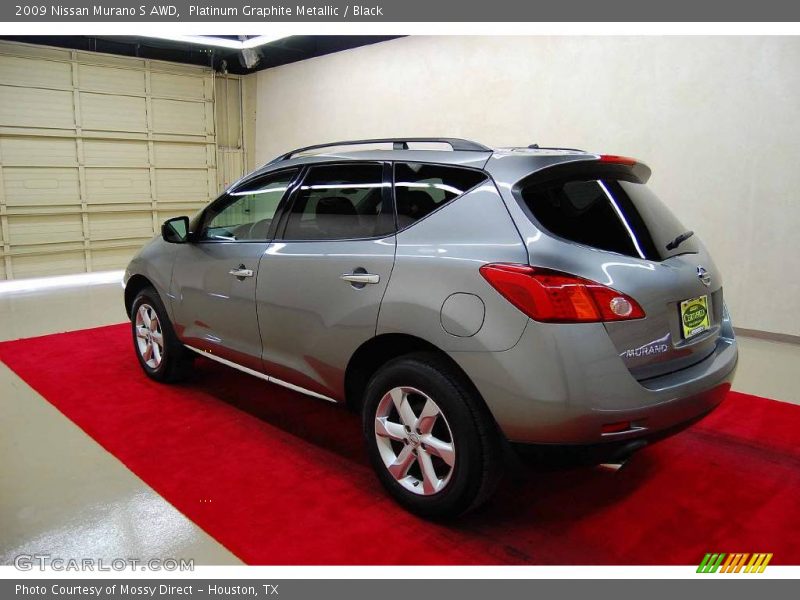 Platinum Graphite Metallic / Black 2009 Nissan Murano S AWD