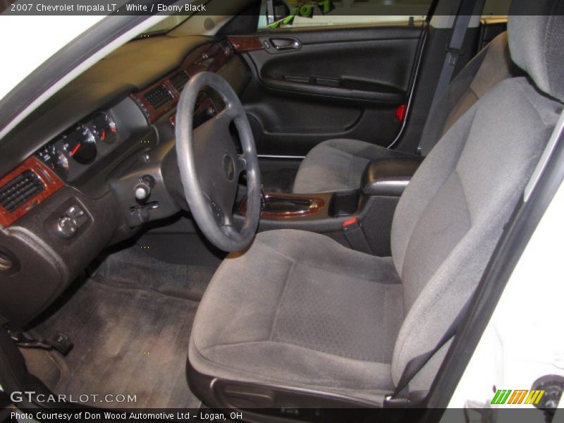 White / Ebony Black 2007 Chevrolet Impala LT