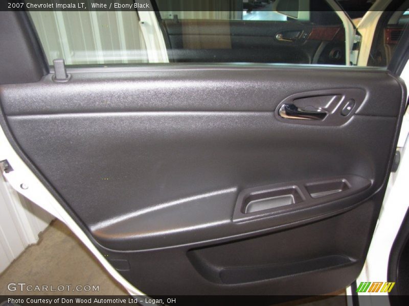 White / Ebony Black 2007 Chevrolet Impala LT