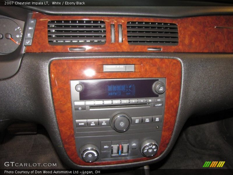 White / Ebony Black 2007 Chevrolet Impala LT