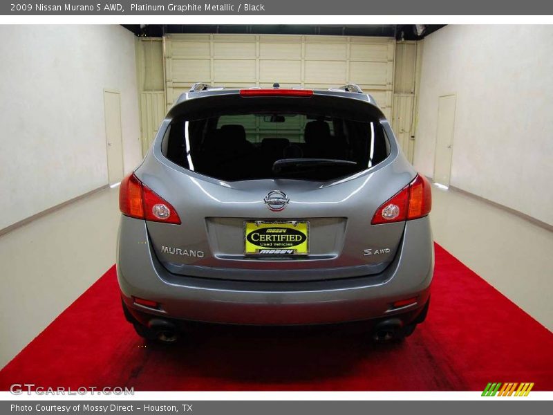 Platinum Graphite Metallic / Black 2009 Nissan Murano S AWD