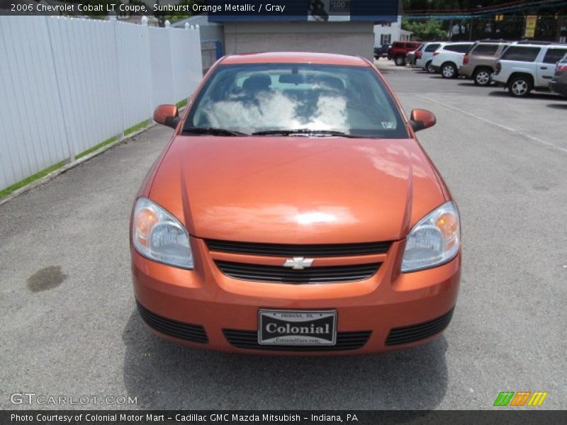 Sunburst Orange Metallic / Gray 2006 Chevrolet Cobalt LT Coupe