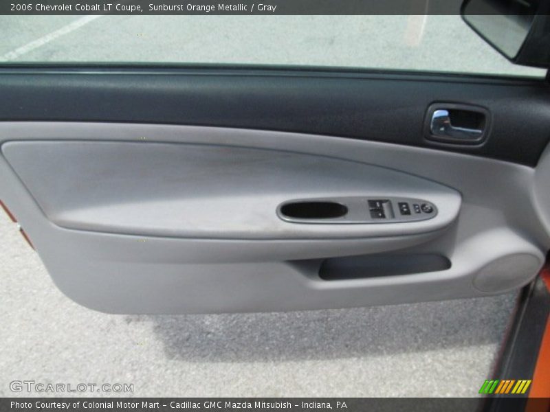 Sunburst Orange Metallic / Gray 2006 Chevrolet Cobalt LT Coupe