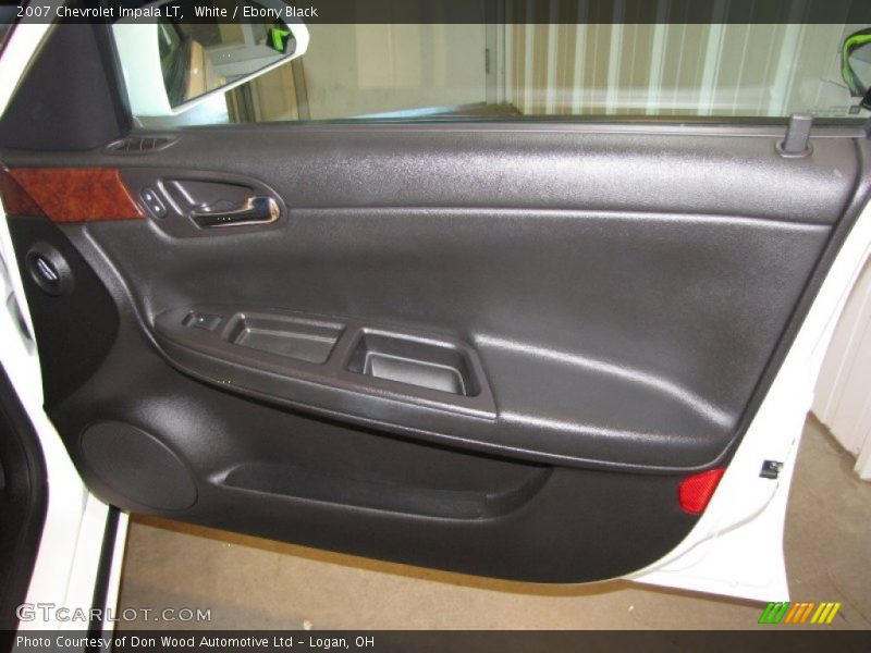 White / Ebony Black 2007 Chevrolet Impala LT
