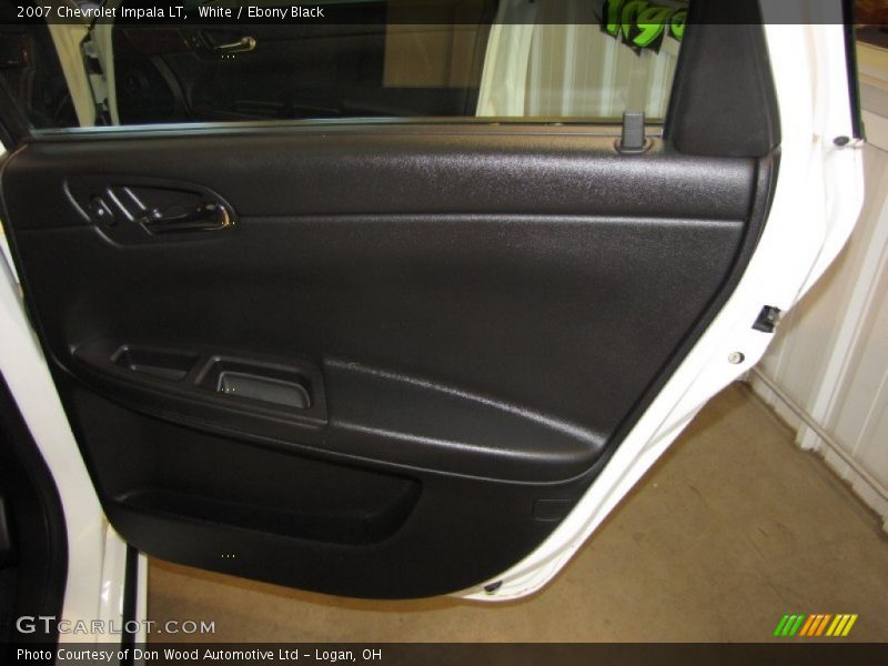 White / Ebony Black 2007 Chevrolet Impala LT