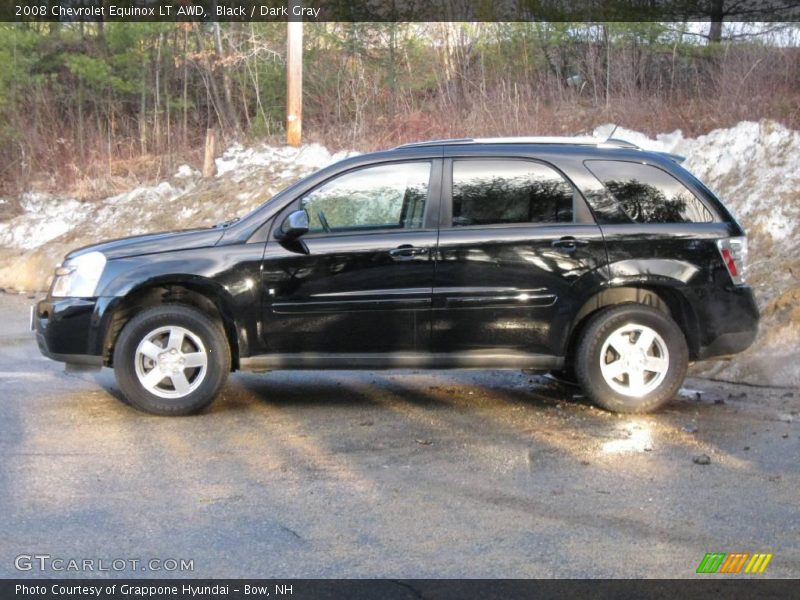 Black / Dark Gray 2008 Chevrolet Equinox LT AWD