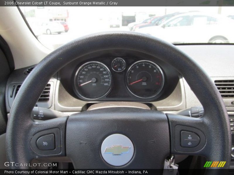 Sunburst Orange Metallic / Gray 2006 Chevrolet Cobalt LT Coupe