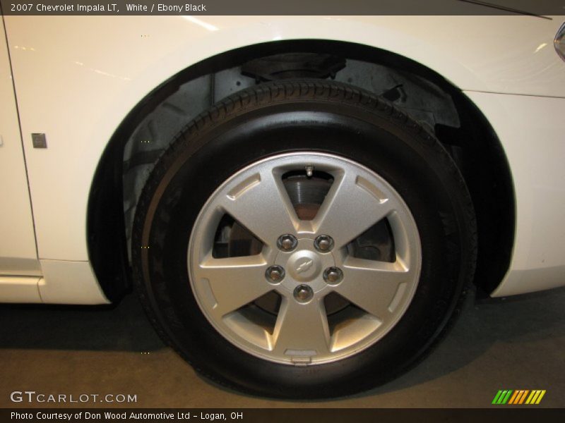 White / Ebony Black 2007 Chevrolet Impala LT