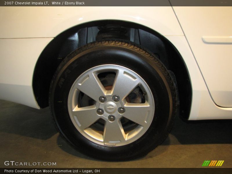 White / Ebony Black 2007 Chevrolet Impala LT