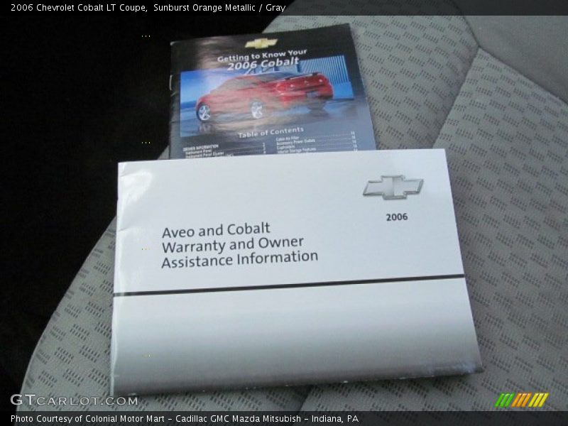 Books/Manuals of 2006 Cobalt LT Coupe