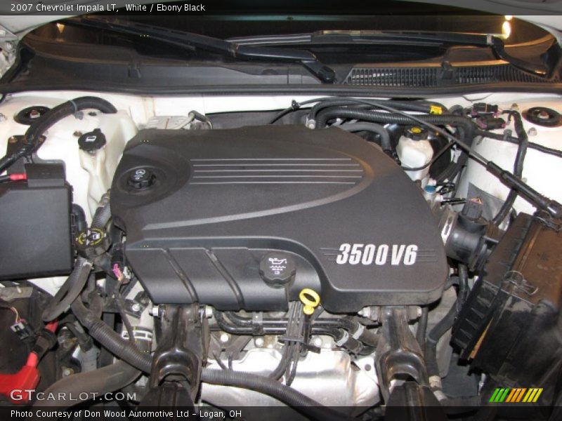 White / Ebony Black 2007 Chevrolet Impala LT