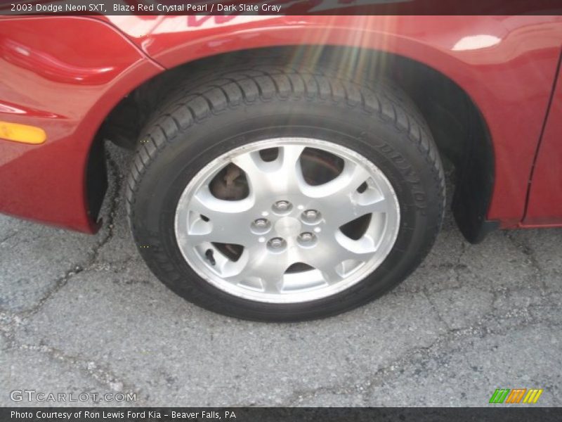 Blaze Red Crystal Pearl / Dark Slate Gray 2003 Dodge Neon SXT