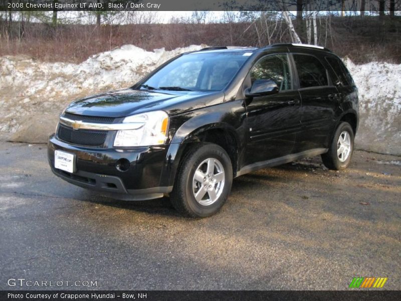 Black / Dark Gray 2008 Chevrolet Equinox LT AWD