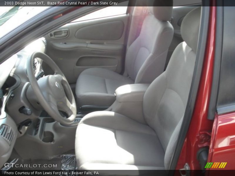 Blaze Red Crystal Pearl / Dark Slate Gray 2003 Dodge Neon SXT