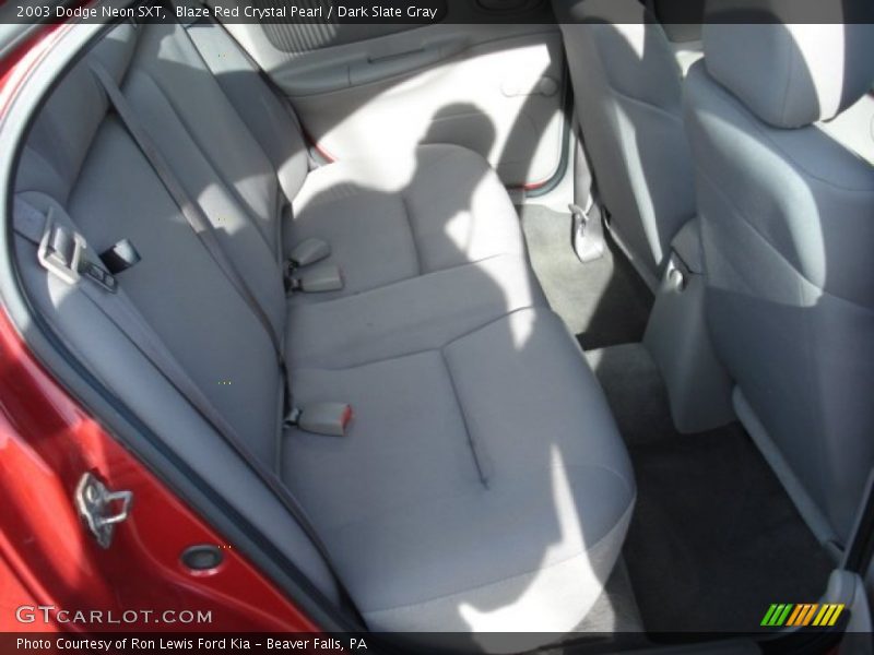 Blaze Red Crystal Pearl / Dark Slate Gray 2003 Dodge Neon SXT