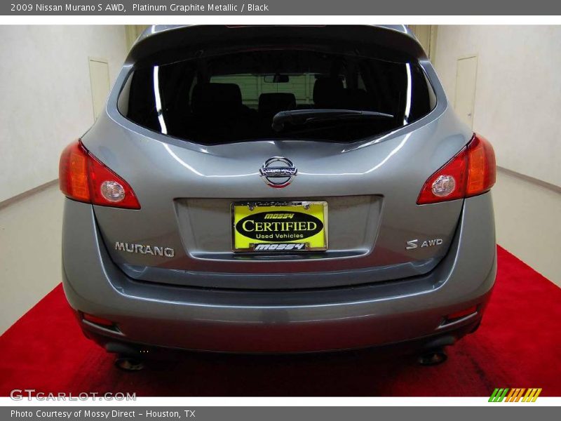 Platinum Graphite Metallic / Black 2009 Nissan Murano S AWD