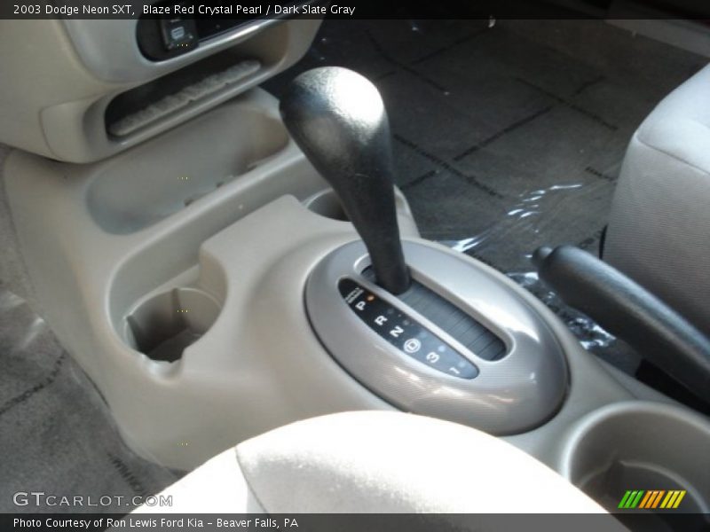 Blaze Red Crystal Pearl / Dark Slate Gray 2003 Dodge Neon SXT