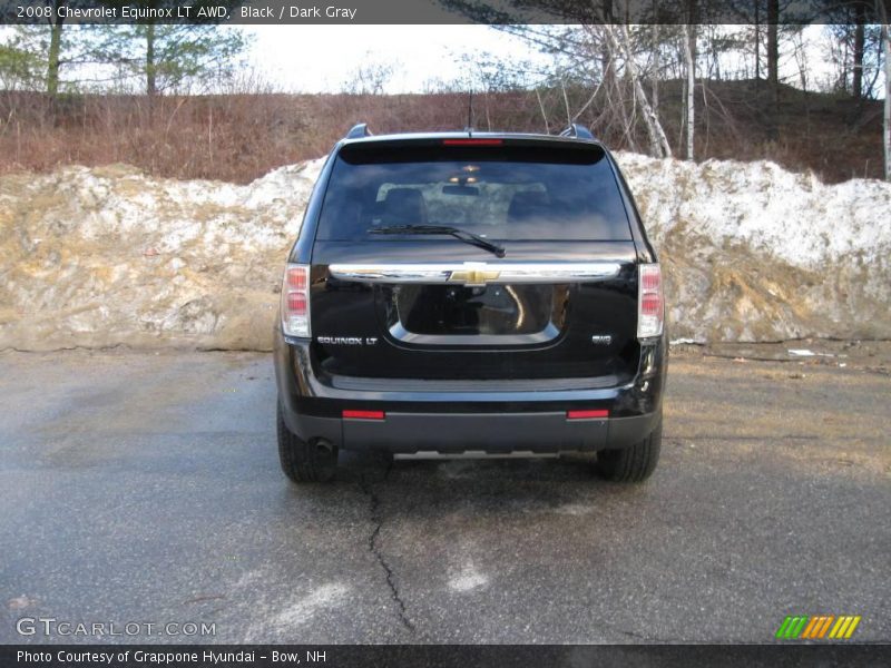 Black / Dark Gray 2008 Chevrolet Equinox LT AWD
