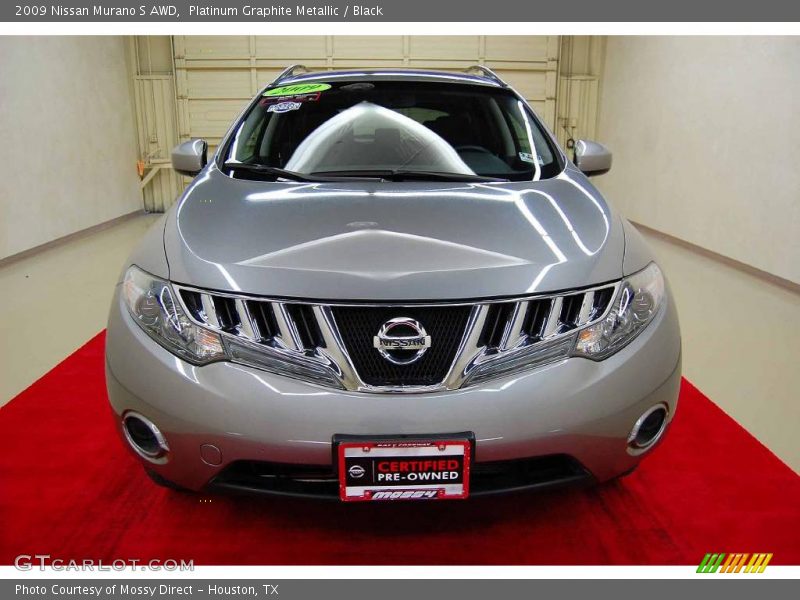 Platinum Graphite Metallic / Black 2009 Nissan Murano S AWD