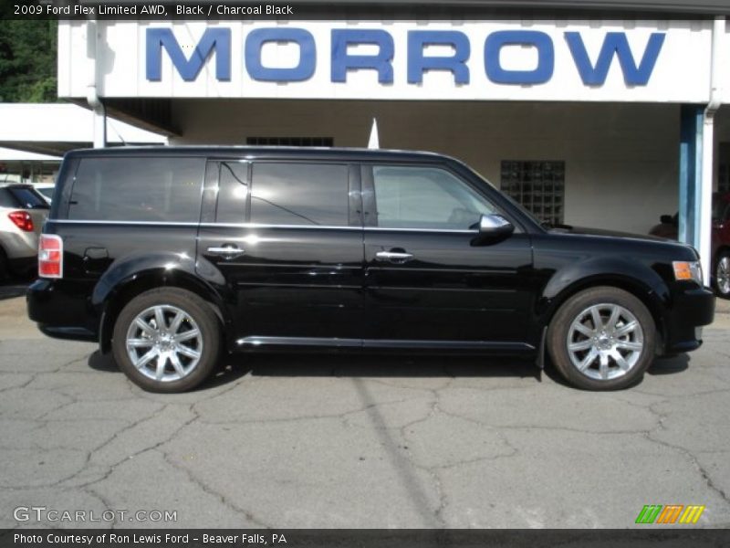 Black / Charcoal Black 2009 Ford Flex Limited AWD