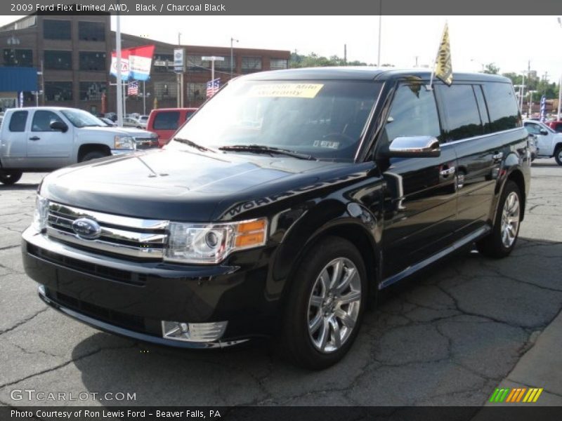 Black / Charcoal Black 2009 Ford Flex Limited AWD