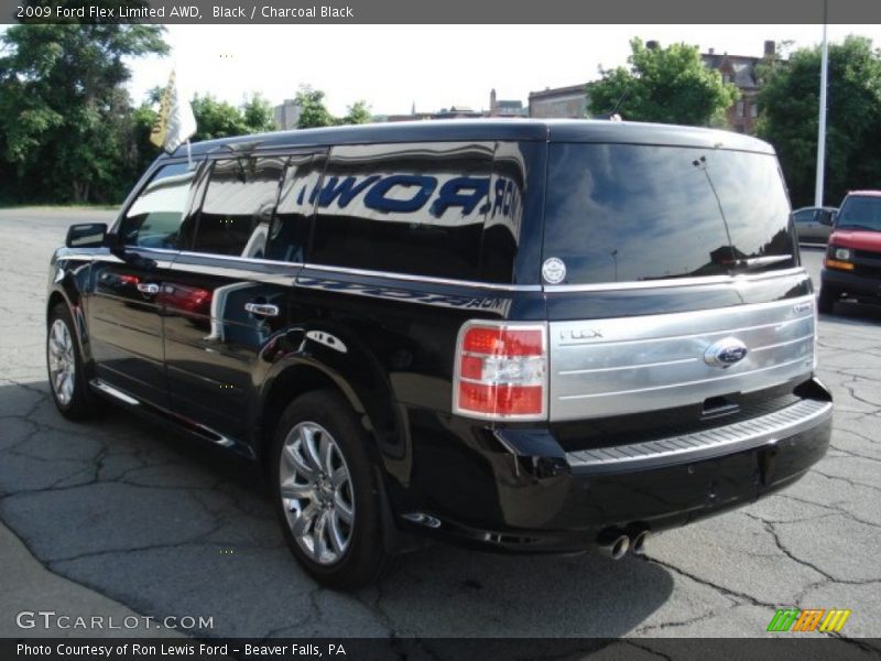 Black / Charcoal Black 2009 Ford Flex Limited AWD