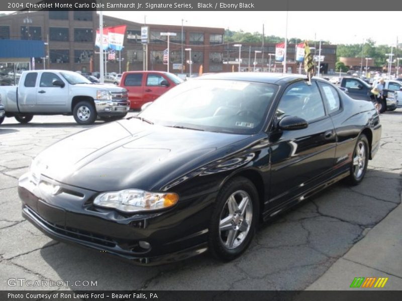 Black / Ebony Black 2004 Chevrolet Monte Carlo Dale Earnhardt Jr. Signature Series