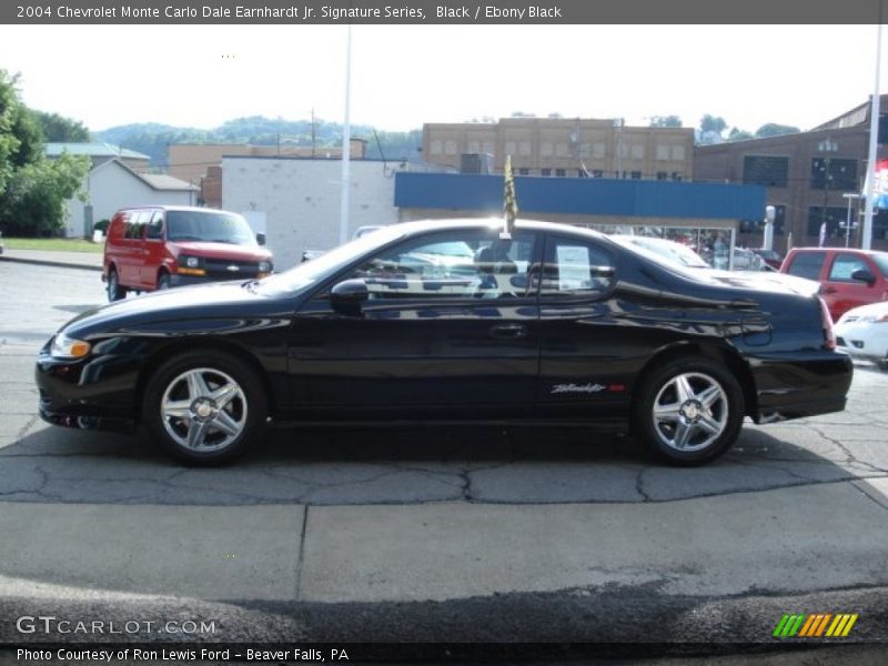 Black / Ebony Black 2004 Chevrolet Monte Carlo Dale Earnhardt Jr. Signature Series