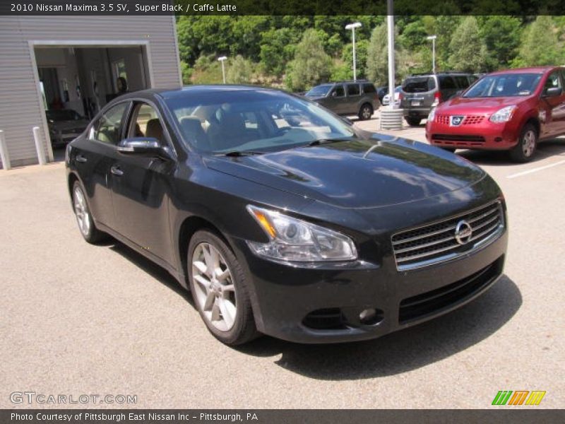 Super Black / Caffe Latte 2010 Nissan Maxima 3.5 SV