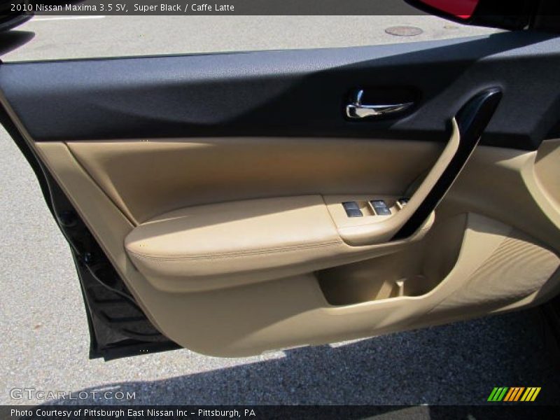 Super Black / Caffe Latte 2010 Nissan Maxima 3.5 SV