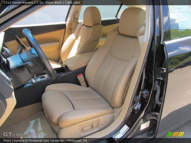 Super Black / Caffe Latte 2010 Nissan Maxima 3.5 SV