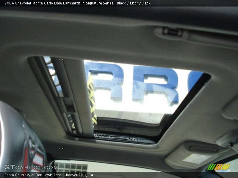 Black / Ebony Black 2004 Chevrolet Monte Carlo Dale Earnhardt Jr. Signature Series