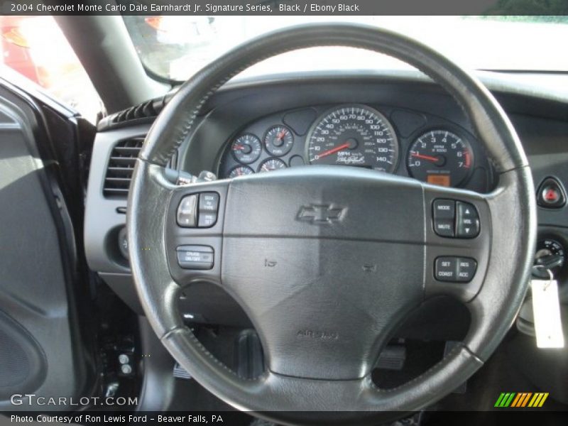  2004 Monte Carlo Dale Earnhardt Jr. Signature Series Steering Wheel