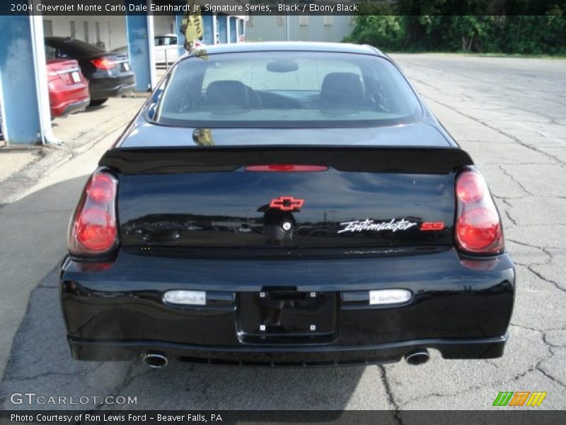  2004 Monte Carlo Dale Earnhardt Jr. Signature Series Black