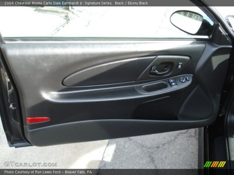 Black / Ebony Black 2004 Chevrolet Monte Carlo Dale Earnhardt Jr. Signature Series