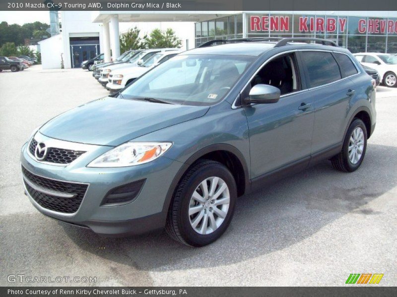 Dolphin Gray Mica / Black 2010 Mazda CX-9 Touring AWD