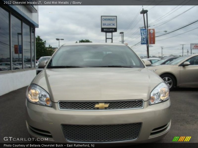 Gold Mist Metallic / Ebony 2012 Chevrolet Impala LT