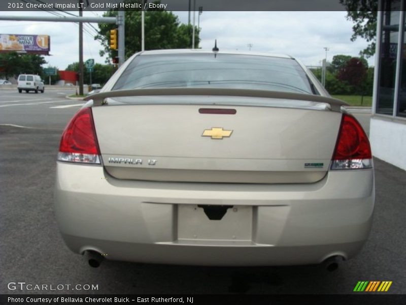 Gold Mist Metallic / Ebony 2012 Chevrolet Impala LT