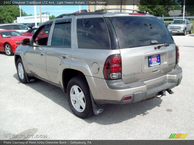 Light Pewter Metallic / Dark Pewter 2002 Chevrolet TrailBlazer LTZ 4x4