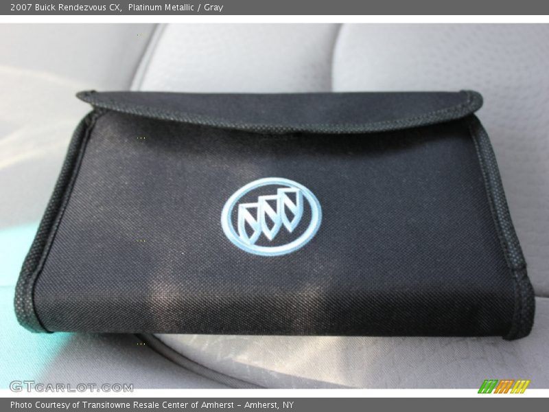 Platinum Metallic / Gray 2007 Buick Rendezvous CX