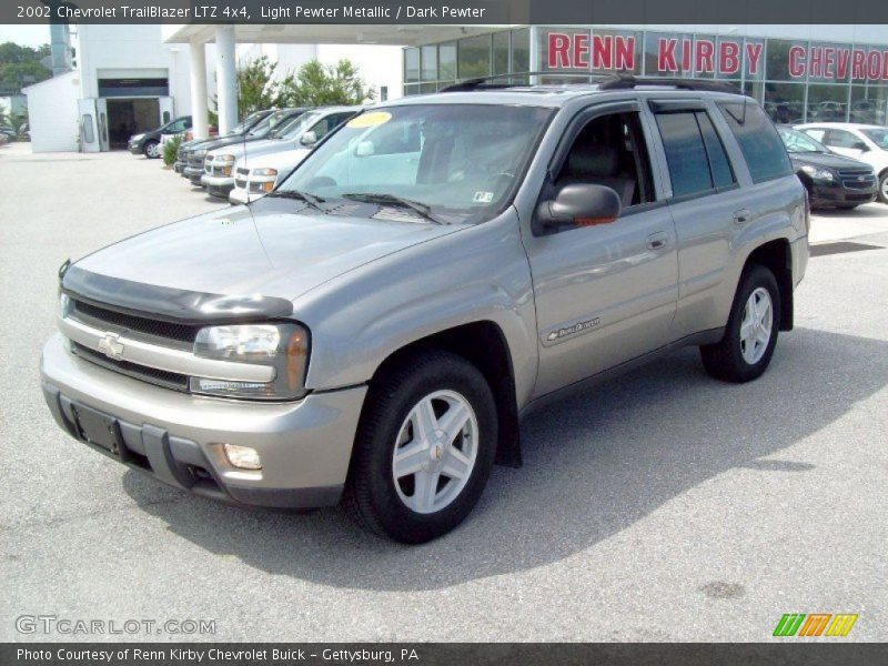 Light Pewter Metallic / Dark Pewter 2002 Chevrolet TrailBlazer LTZ 4x4