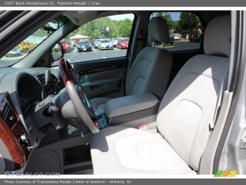 Platinum Metallic / Gray 2007 Buick Rendezvous CX