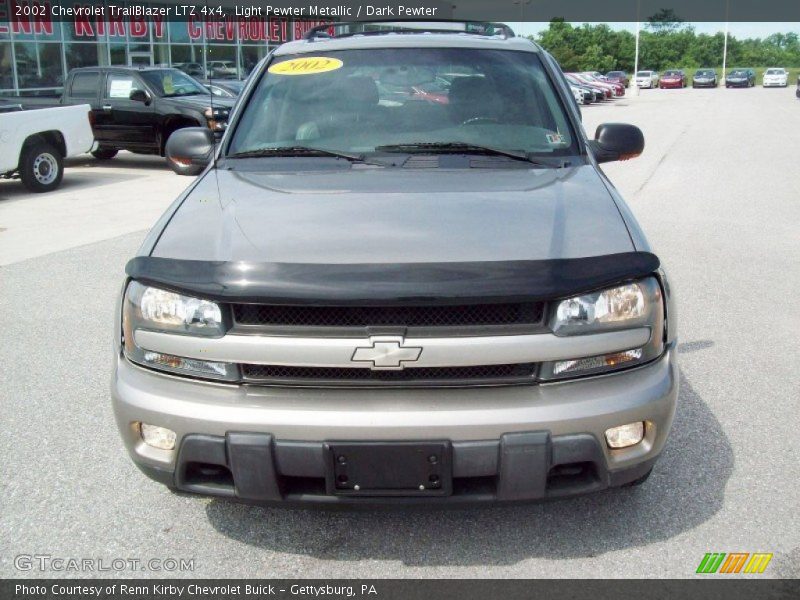 Light Pewter Metallic / Dark Pewter 2002 Chevrolet TrailBlazer LTZ 4x4