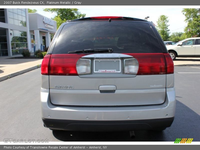 Platinum Metallic / Gray 2007 Buick Rendezvous CX