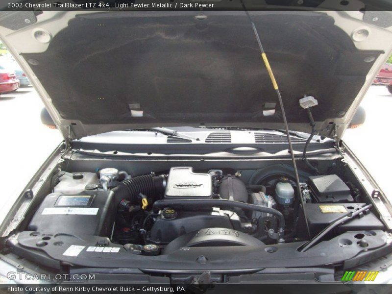 Light Pewter Metallic / Dark Pewter 2002 Chevrolet TrailBlazer LTZ 4x4