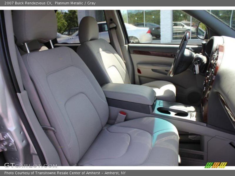 Platinum Metallic / Gray 2007 Buick Rendezvous CX