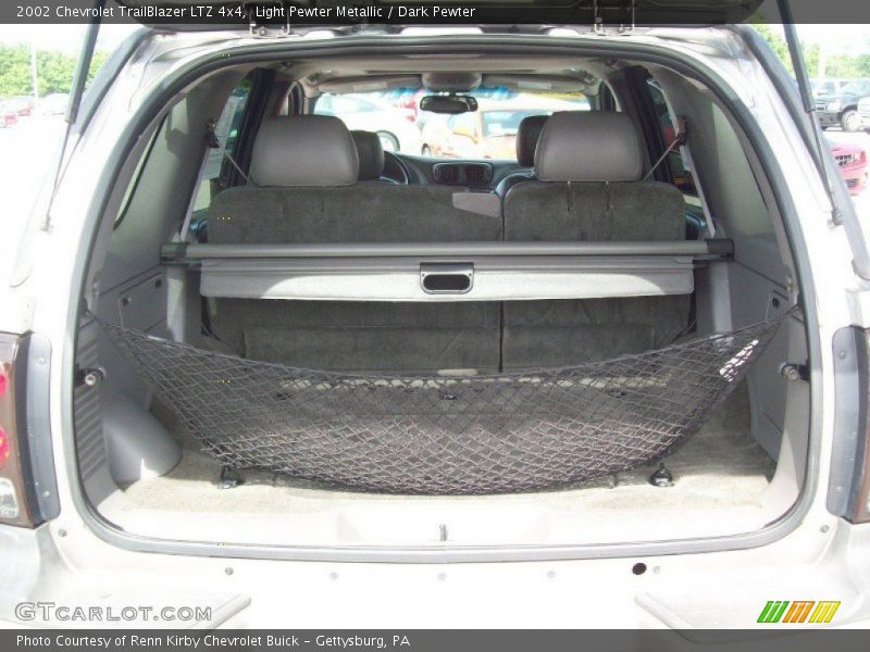 Light Pewter Metallic / Dark Pewter 2002 Chevrolet TrailBlazer LTZ 4x4