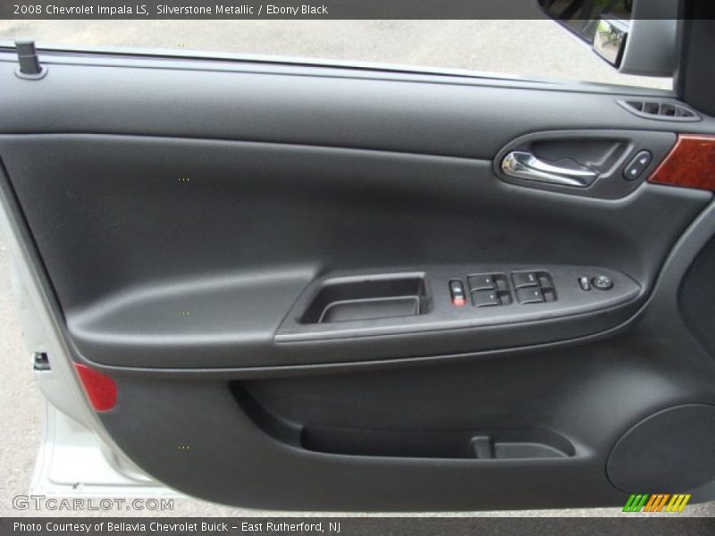 Silverstone Metallic / Ebony Black 2008 Chevrolet Impala LS