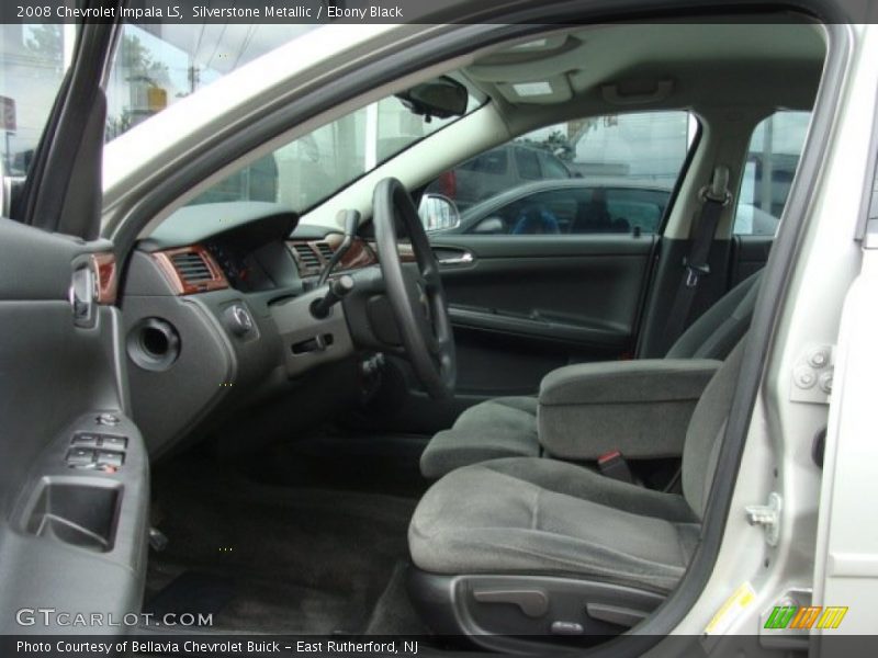 Silverstone Metallic / Ebony Black 2008 Chevrolet Impala LS
